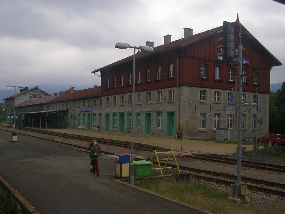 Staniční budova Žel.Ruda-Alžbětín